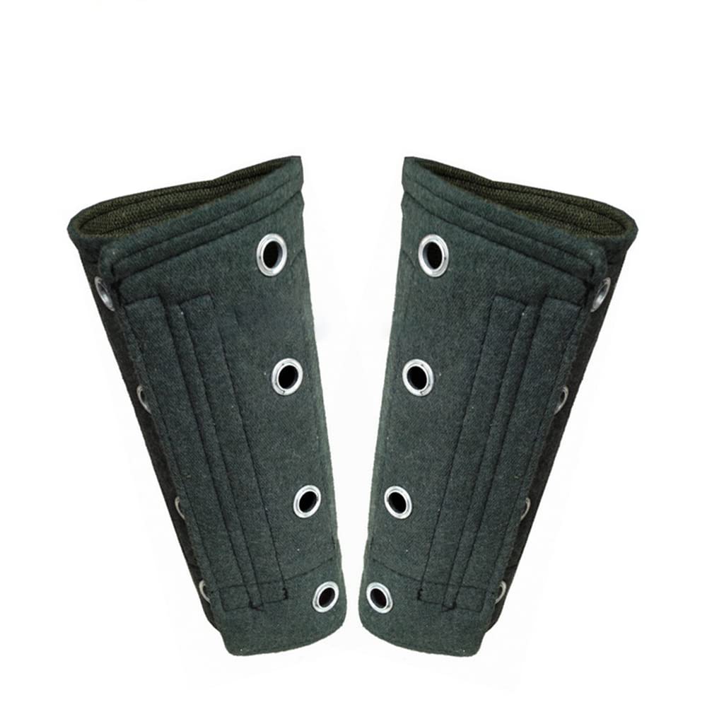 Arm Protection Sleeves, Anti-Cut Steel Wire Armband, Anti Abrasion Safety Guard for Garden Kitchen Farm Work, 1 Pair