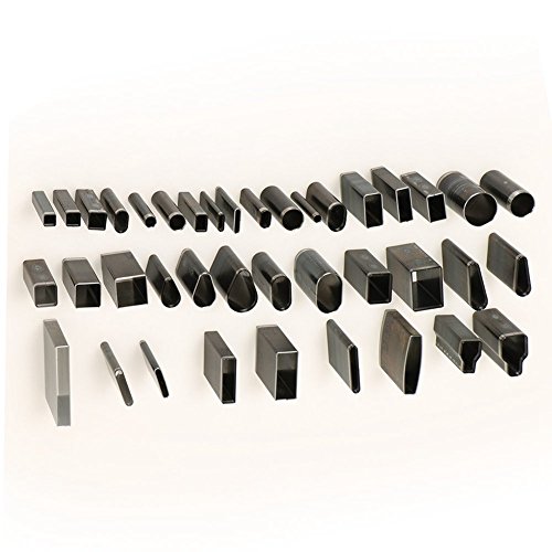 REAMTOP 39pcs Hole Hollow Punch Cutter Set for Leather Craft & Polymer