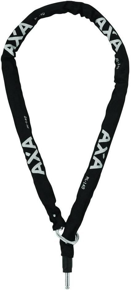 AXA 1 x chain lock insertion chain, black, 140 cm / 5.5 mm