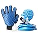 Premium Pet Shower Sprayer | Dog Cat Horse Shower and Scrubber Attachment for All Indoor Bath Tub Faucet and Outdoor Garden Hose with BONUS Pet Grooming Glove