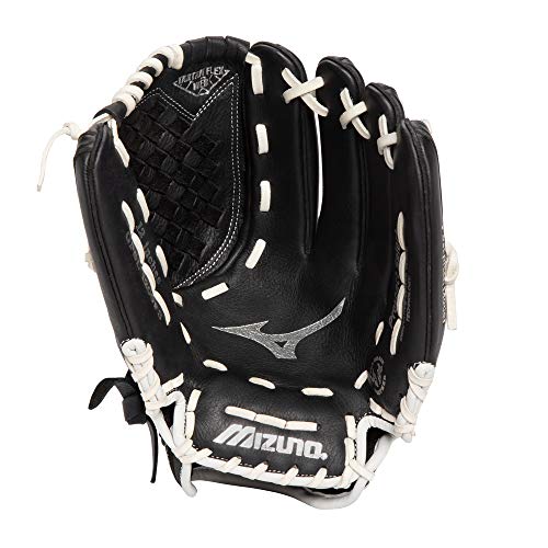 Mizuno GPSL1200F3 Prospect Select Fastpitch Softball Glove 12", Right Hand Throw, BLACK
