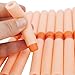 ZJchao 200pcs Orange Replacement Foam Darts for Nerf N-Strike Elite Rampage Retaliator Series Blasters Refill Clip Darts Electric Toy Gun Soft Bullet Toy Bullet