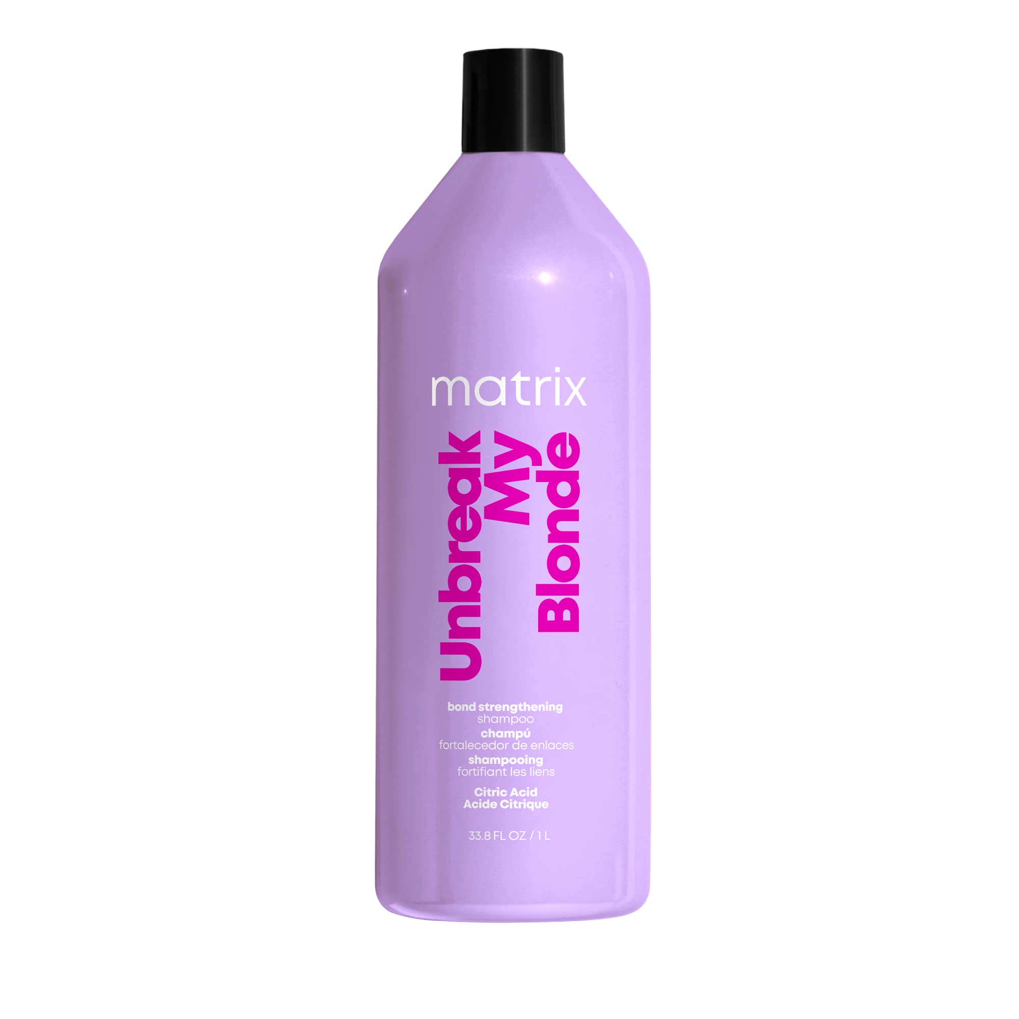 Matrix | Unbreak My Blonde | Strengthening Shampoo with Citric Acid to Help Repair Damage for Pre-Lightened and Bleached Blonde Hair, Total Results