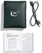 Instax Square Link Midnight Green Smartphone Photo Printer view 3