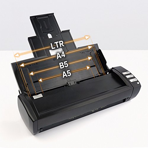 Plustek AD480 Desktop Scanner for Card and Document, with 20 Page