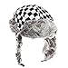 City Hunter Checkered Jacquard Trapper Bomber Cap Hat w/Faux Fur