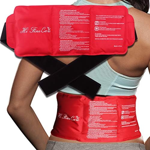 Pain Relief Flexible Ice Pack for Injuries Hot & Cold Therapy Reusable