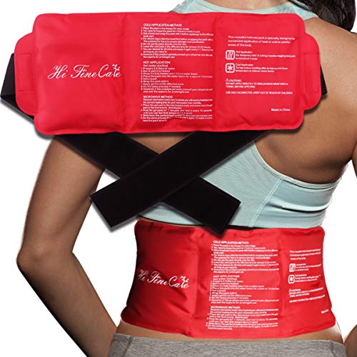 Pain Relief Flexible Ice Pack for Injuries Hot & Cold Therapy Reusable