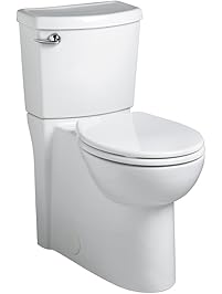 American Standard 2988.101.020 Concealed Trapway Cadet 3 Right Height Round Front Flowise 1.28 gpf Toilet with Seat, White