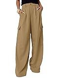 Dokotoo Khaki Pants for Women Cargo Pants Women