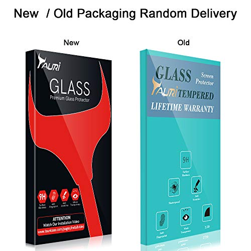 TAURI [4 Pièces Verre Trempé pour Huawei P30 Lite, [Installation Facile Cadre d\'Alignement] [9H Dureté][sans Bulles][Anti Rayures] Film Transparent Film de Protection d\'écran