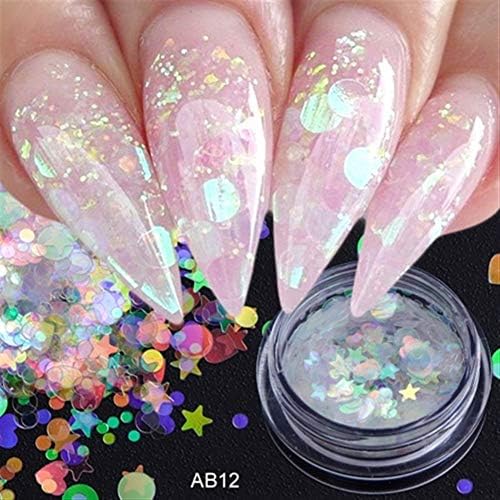 新作製品 世界最高品質人気 Diyマニキュアデコレーションla678 05 1 100 品質保証 Tongboshi おもちゃ 激安超特価 Diy 工具 ガーデン 1本のボトルカメレオンabシャイニーネイルアートグリッタースパンコールハートスターラウンドネイルブリンブリンネイルフレーク3d