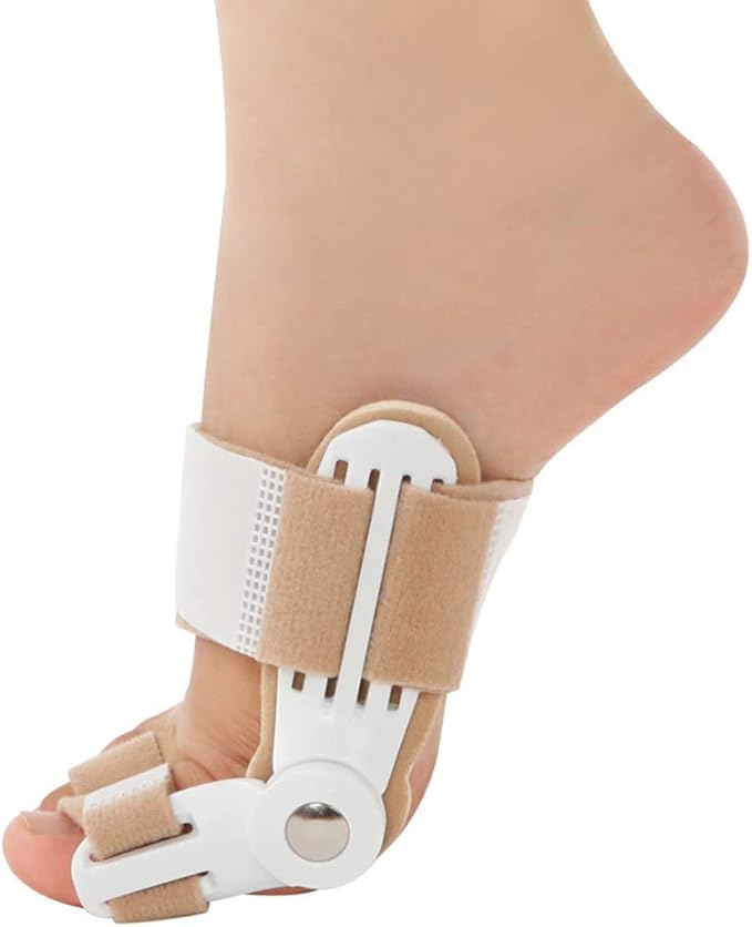 Bunion Relief/Bunion Corrector/Hinged Orthopedic Bunion Splint/Hammer