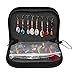 PLUSINNO Fishing Lures Spinner baits for Bass - 16/32 pcs Spinner Lures Kit with Portable Carry Bag, Hard Metal Spinner Baits for Trout