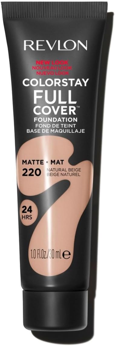 Revlon ColorStay Full Cover Longwear Matte Foundation Natural Beige 220 30ml