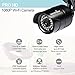 Wansview Outdoor Security Camera, 1080P Wireless WiFi IP Surveillance Bullet Camera,IP66 Weatherproof W2-Black