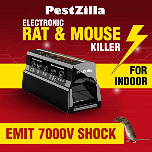 PestZilla Electronic Rodent Trap Powerful, Easy and Safe Way to Kill