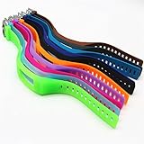 Tkasing for Garmin Vivofit 2 Bands Multi-Color Silicone Wristband Strap for Garmin Vivofit 2 Vivofit2 Replacement Band with Clasps Fitness Bands Suitable to