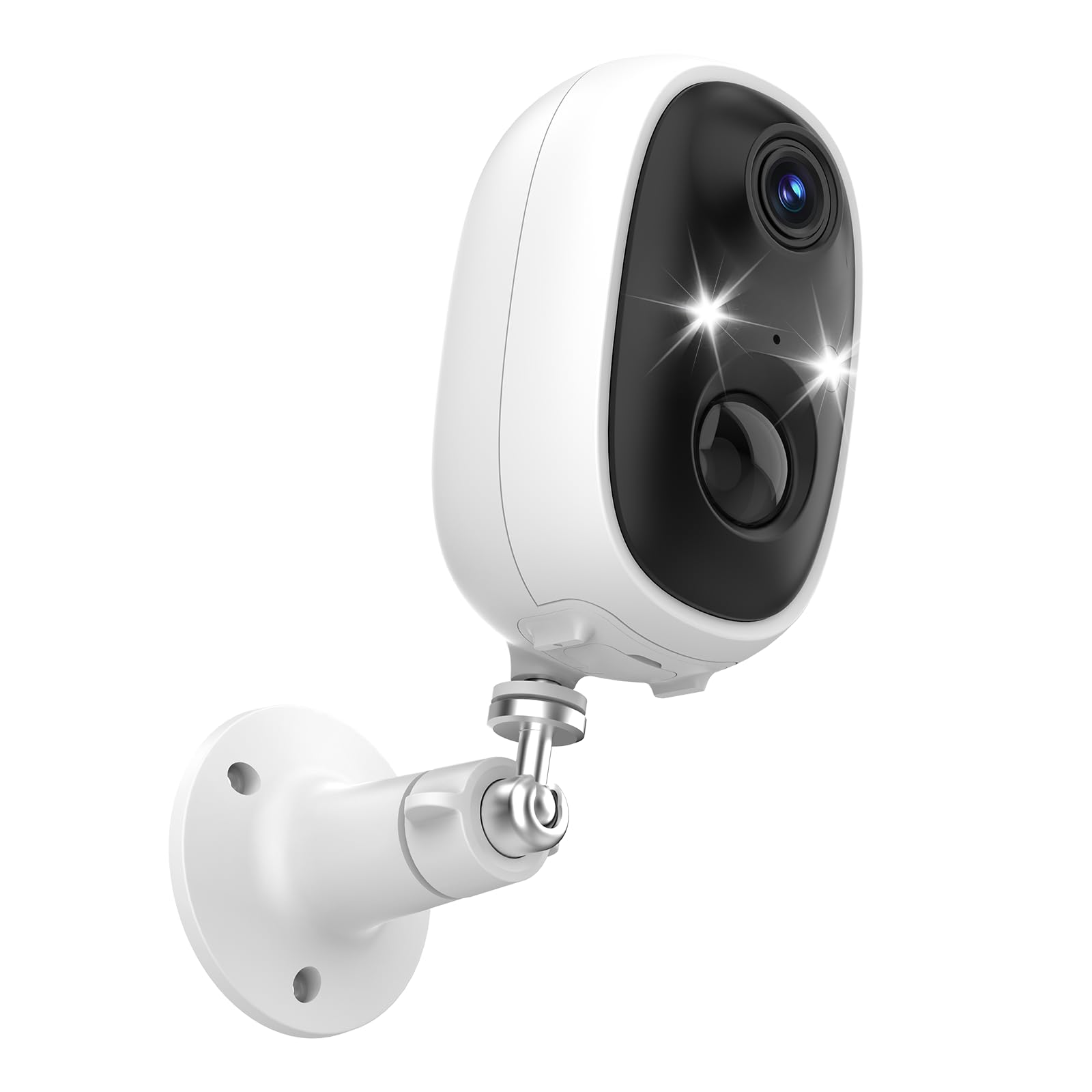 Photo 1 of Security Cameras Wireless Outdoor 2K,Battery Powered Indoor Camera/2.4G WiFi Cameras for Home Security with Motion Detection,Color Night Vision,Spotlight,Siren,Waterproof, SD/Cloud Storage 1 Pack