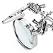 Helping 3rd Hand Magnifier Tool Soldering Iron Base Stand with Vise Clamp & 3X Magnifying Glass Precision Useful to Electrician Engineers Jewelers for Hobbies and Jewelry