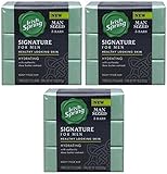 Irish Spring Signature For Men Hydrating Bar Soap, 6oz (3-Pack/total 9-Bars)