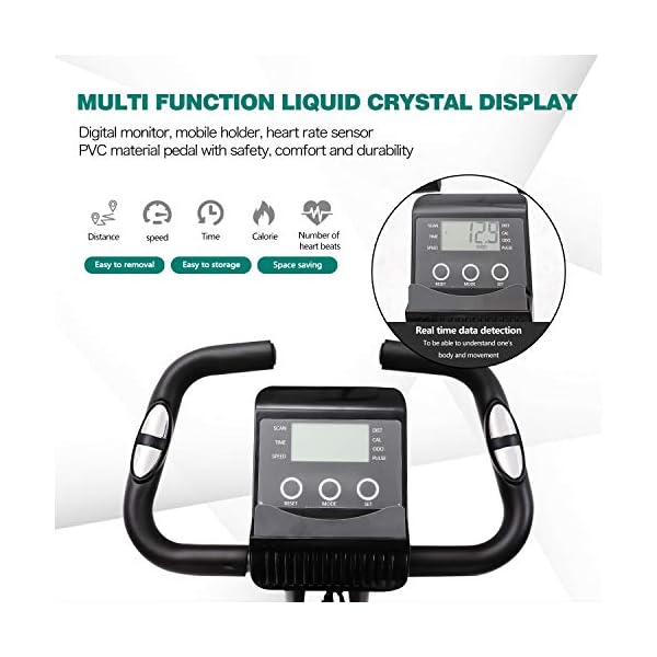 Folding-Exercise-Bike-with-10-Level-Adjustable-Magnetic-Resistance-Upright-and-Recumbent-Foldable-Stationary-Bike-is-The-Perfect-Workout-Bike-for-Home-Use-for-Men-Women Folding Exercise Bike with 10-Level Adjustable Magnetic Resistance | Upright and Recumbent Foldable Stationary Bike is…