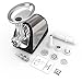 Homgeek Electric Meat Grinder, Meat Machine Sausage Maker, Stainless Steel Meat Mincer Sausage Stuffer, Heavy Duty Food Processing Machine With 3 Cutting Blades and Stuffing Tubes