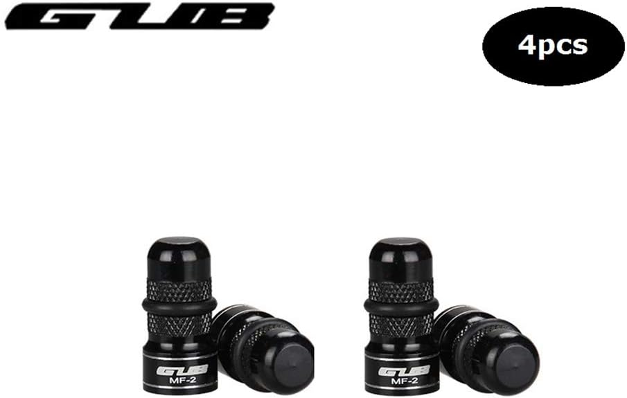 GUB MF-2Bicycle Tire Valve Adapter Bike Valve Converter Presta to Schrader- to Schrader Convert French/UK to US(4 Pcs)