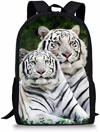 Tiger 3D Print Kids Backpacks for Girls Boys School Bags Bookbags for Children