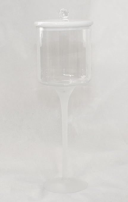 2 Flaconcini Portafortuna In Vetro Con Tappo In Bronzo - Ciondoli Cilindrici Fai Da Te Per Gioielli, Per Erbe, Perline O Cristalli
