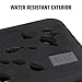 USA GEAR Multimeter Case - Voltage Tester Case Compatible with Astro AI Multi Meter, Klein Tools Multimeter Tester, Fluke Multimeter, and More Electrical Tester - Water & Scratch Resistant (Black)
