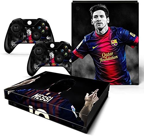 FriendlyTomato Xbox One X Console and Wireless Controller Skin Set - FCB 10 - XboxOne X XOX Sticker Vinyl