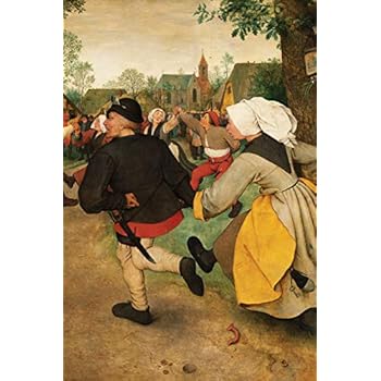 Art Journal: Pieter Bruegel the Elder - The Peasant Dance - Art Cover College Ruled Notebook | 110 Pages (Pieter Brueghel (Bruegel) the Elder) 