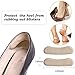 Heel Pads 8 Pieces, Heel Cushion Inserts, Shoe Sole Cushion, Heel Grips, High Heel Liners, Ball of Foot Insoles, Heel Snugs for Men Women