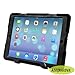 ACEGUARDER Apple Ipad Air Ipad 5 Case Waterproof Rainproof Shockproof Kids Proof Case for Ipad 5 (Gifts Outdoor Carabiner + Whistle + Handwritten Touch Pen) (Aceguarder Brand) (APPLE/BLACK)