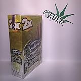 Double Platinum Wraps 2x White Grape Flavor Box of 25 Packs - Limited Edition Kush Sticker