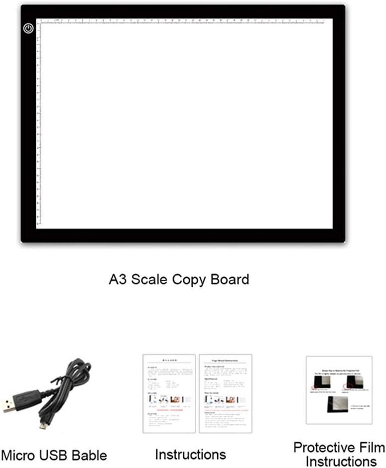 Yinuiousory A3 - Caja de luz LED para trazado In Beschreibung b: Amazon.es: Hogar