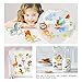 Jar Melo Reusable Sticker Pad; Great Assorted: 3 Packs - Animal World; City Park; Urban Transport; Over 408 Stickers; Separated Scenes;Easter Gift