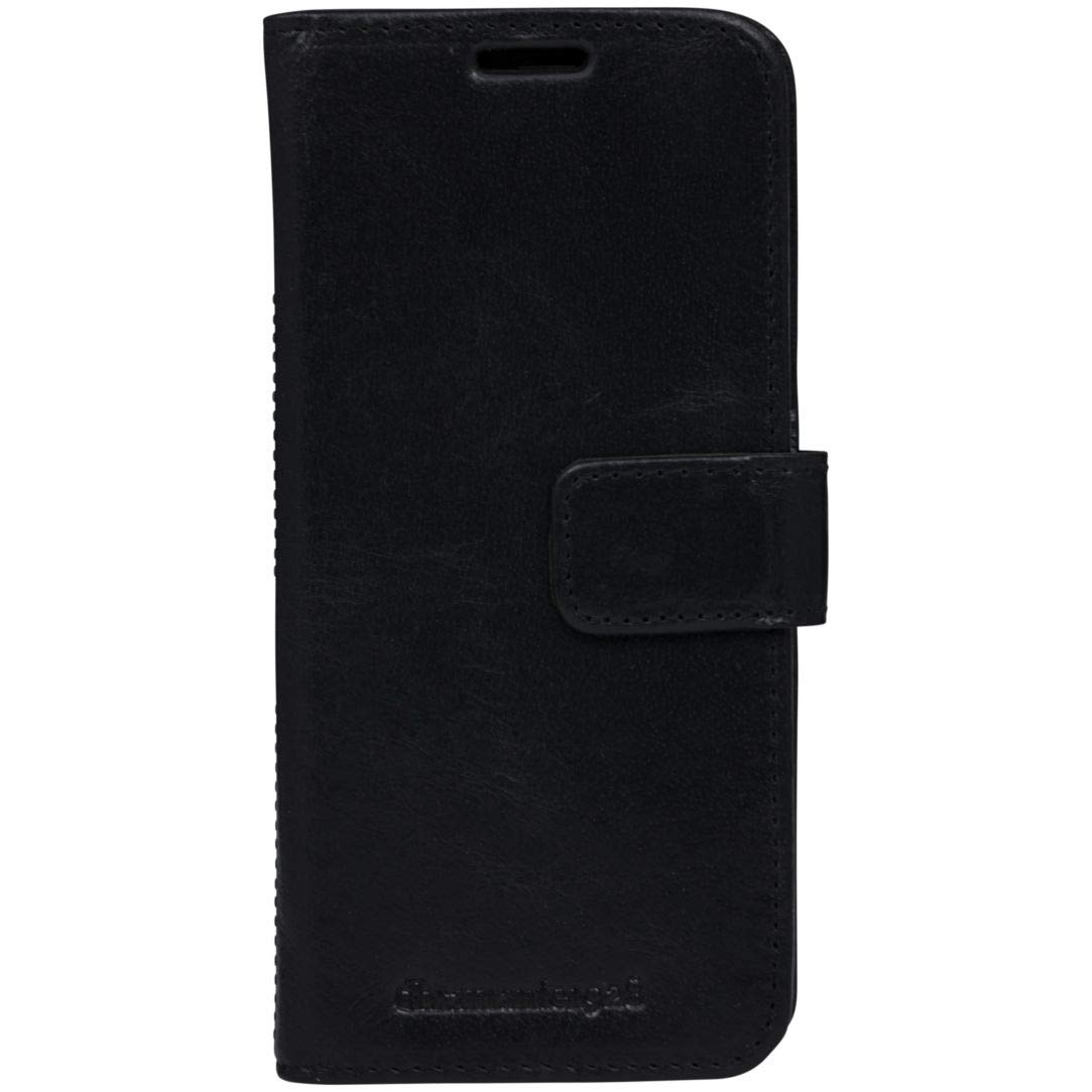 dbramante1928 Copenhagen Samsung Galaxy S8 Phone Case, Black | Handcrafted Full-Grain Leather, Credit Card Slot