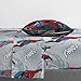 Jay Franco Kids Sheet Set with Fitted, Flat Sheets & Pillow Cover - Ultra-Soft Bedding with Pillowcase for Room Decor, Multi - Spiderman, 3 Piece Twin