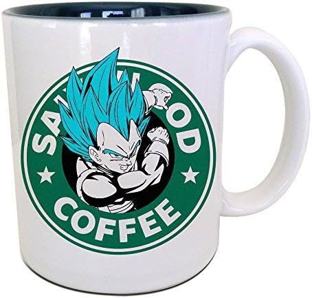 God Vegeta Deco Green Dragonball z super Mug