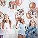 36pc Rose Gold Balloons & Rose Gold Confetti Balloons Set - 12 inch Premium Latex Balloon for Rose Gold Party Decorations, Bridal Shower Balloons, Bachelorette Party Decorations, Wedding Decorations