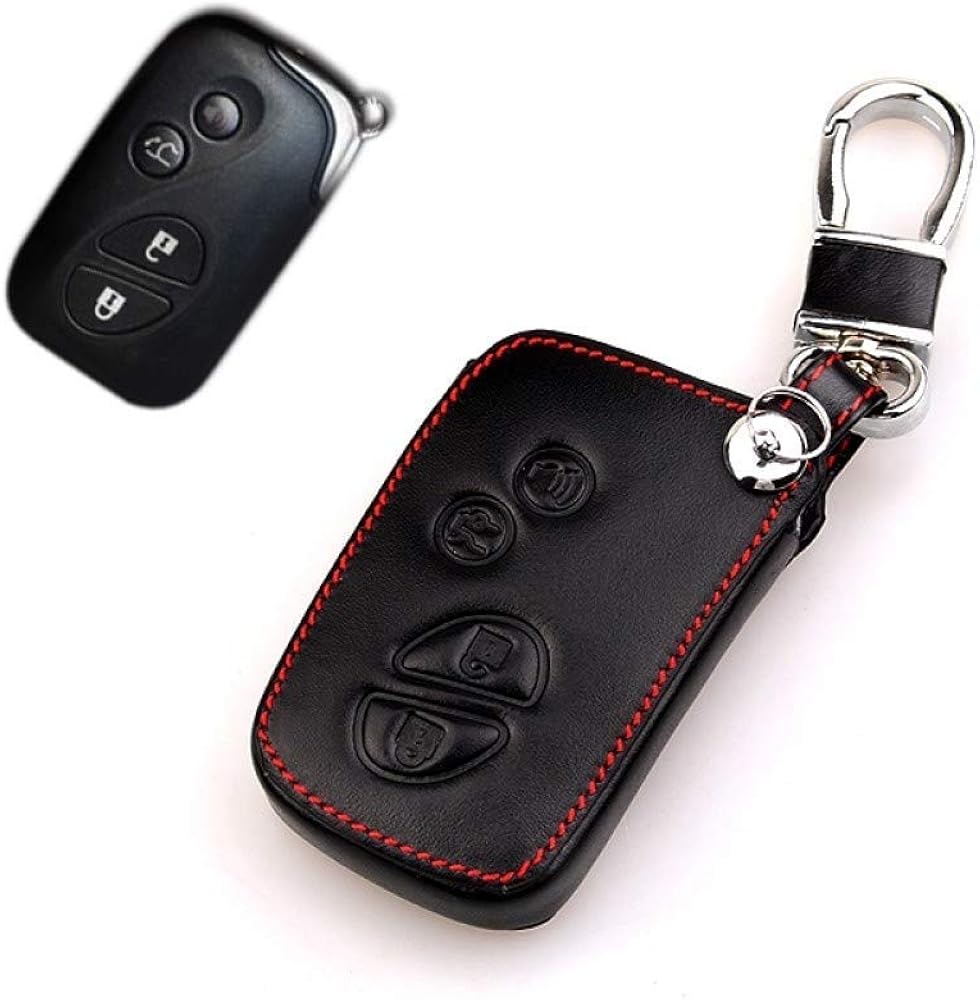 Portachiavi In Pelle PU Con 6 Gancio - Custodia Protettiva Per Chiavi | Ultra Sottile 1.8mm | Nero - Foto 9