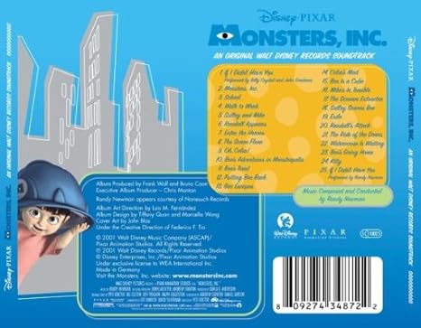 Monsters Inc Randy Newman Amazon De Musik