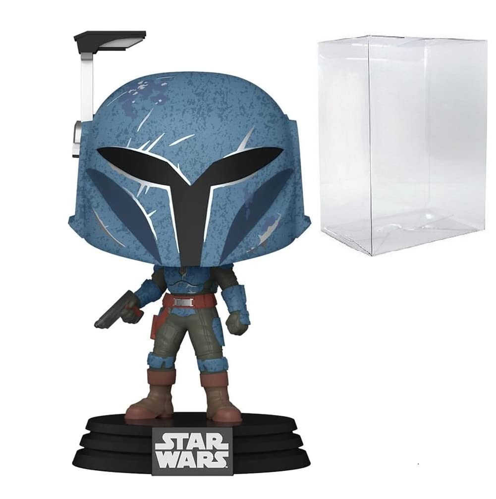 POP Star Wars: The Mandalorian - Koska Reeves Specialty Series Funko Vinyl Figure (Bundled with Compatible Box Protector Case), Multicolor, 3.75 inches