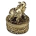 Evelots Elephant Jewelry Box Organizer, Keepsafe Trinket Box