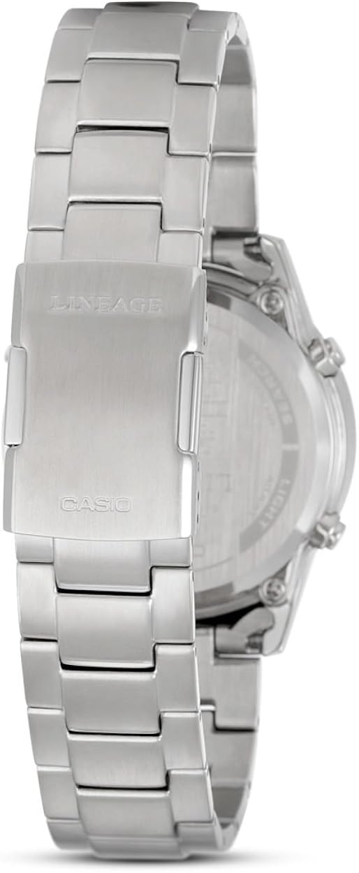 CASIO - Men's Watch LCW-M170D-1AER, Black Silver, Bracelet en acier inoxydable - Image 3