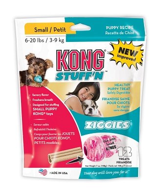 THE KONG COMPANY - ZIGGIES PUPPY SMALL USA - 7 OZ