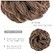 MORICA Messy Bun Hair Scrunchies 2PCS Messy Bun Hair Piece for Women Curly Wavy Scrunchy Updo Bun Extensions(Color:12#)thumb 2