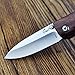 Enlan M028 Hunting Pocket Knives Stainless Steel Blade Rosewood Folding Knife for Everyday Carry Outdoor Camping Survival